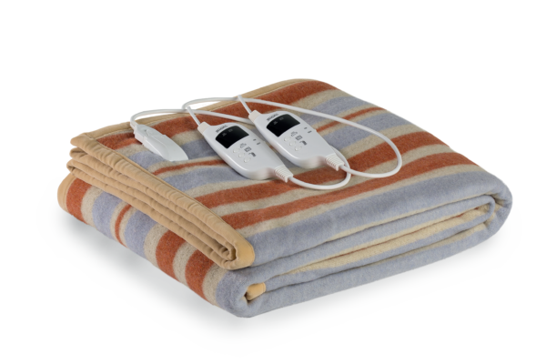 Coperta elettrica a righe - immagine 2